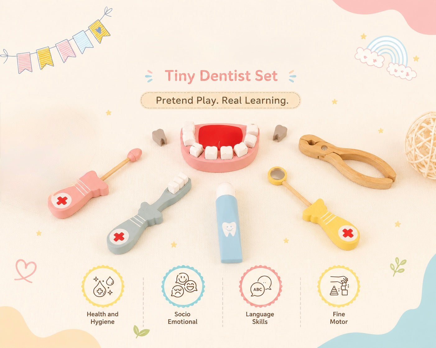 Little Lifters Tiny Dentist Set