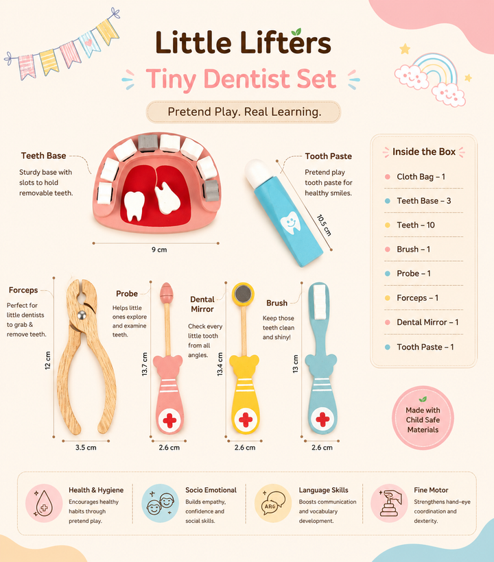 Little Lifters Tiny Dentist Set image 2