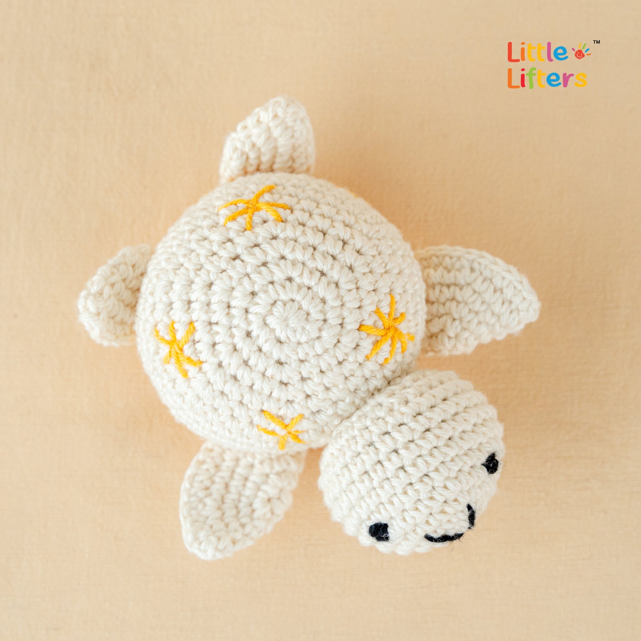 Crochet Turtle Rattle