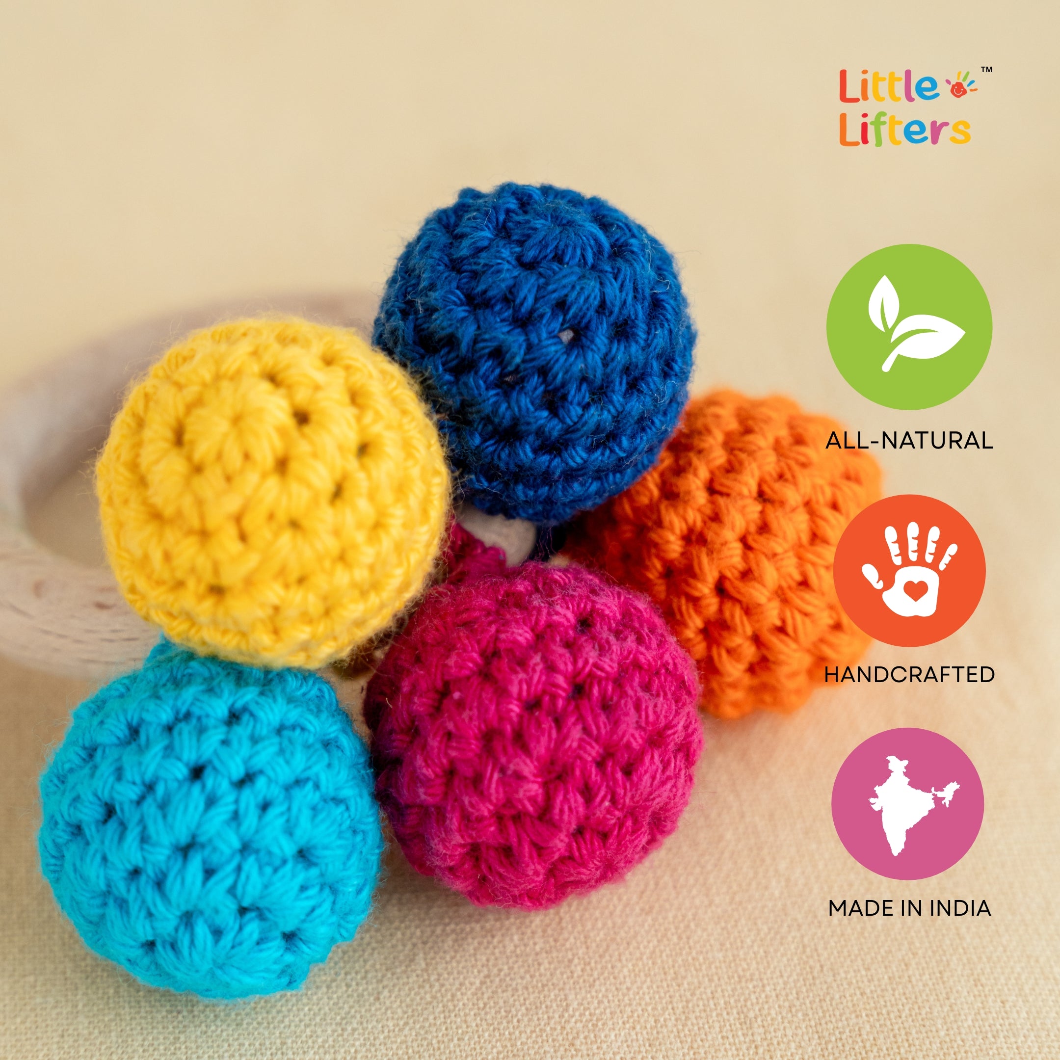 Rainbow Rattle Teether