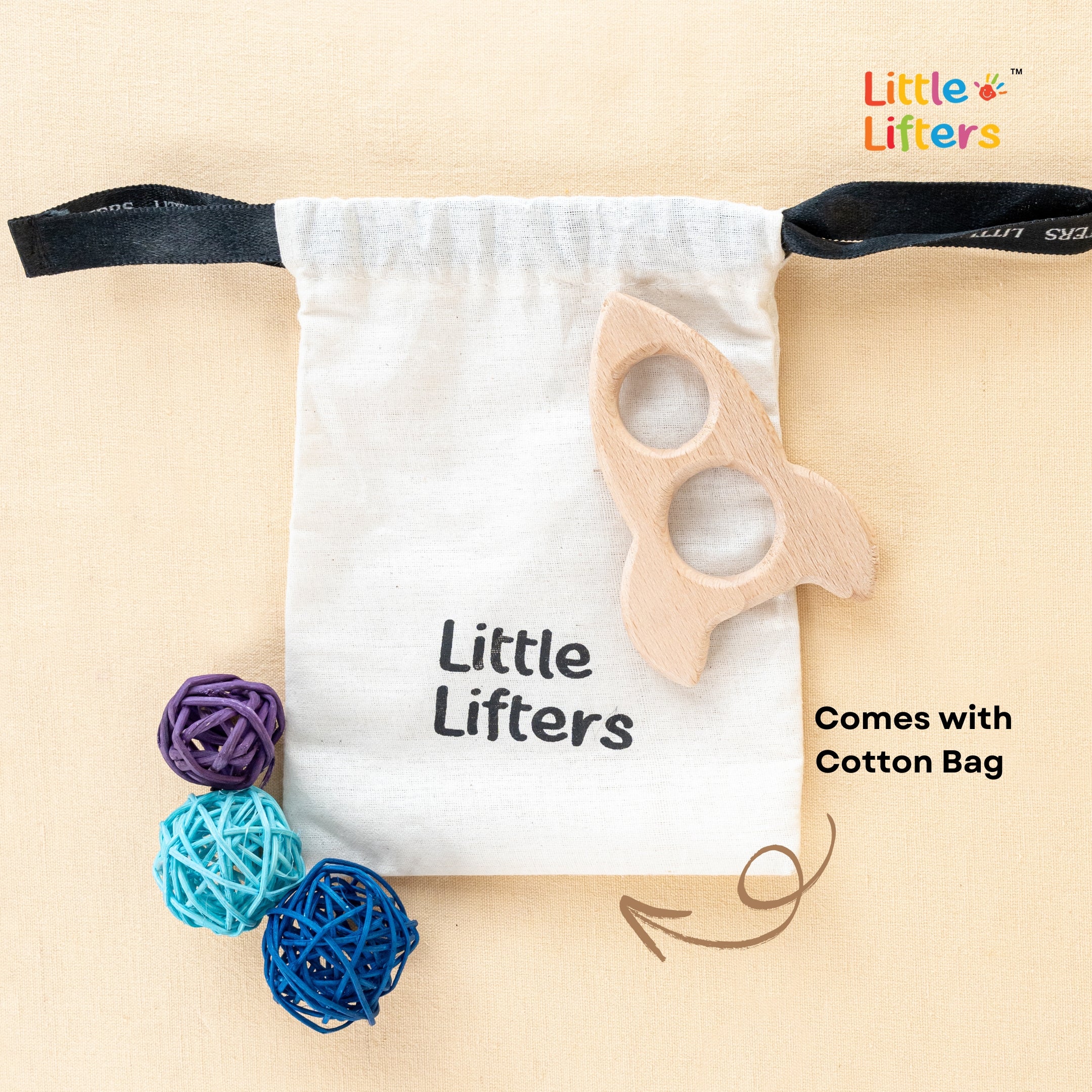 Rocket Wooden Teether